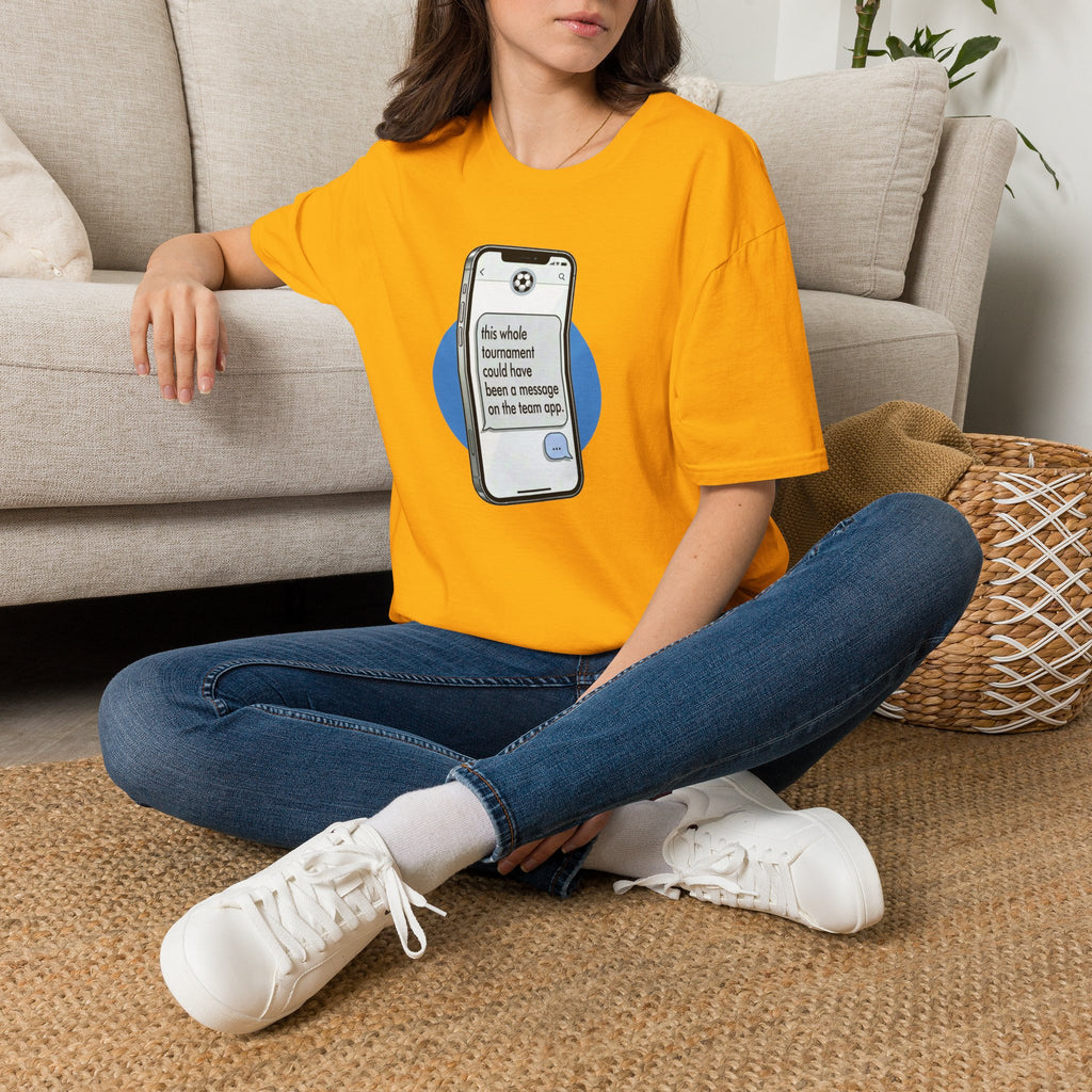 This Whole Tournament | Premium Soccer T-Shirt