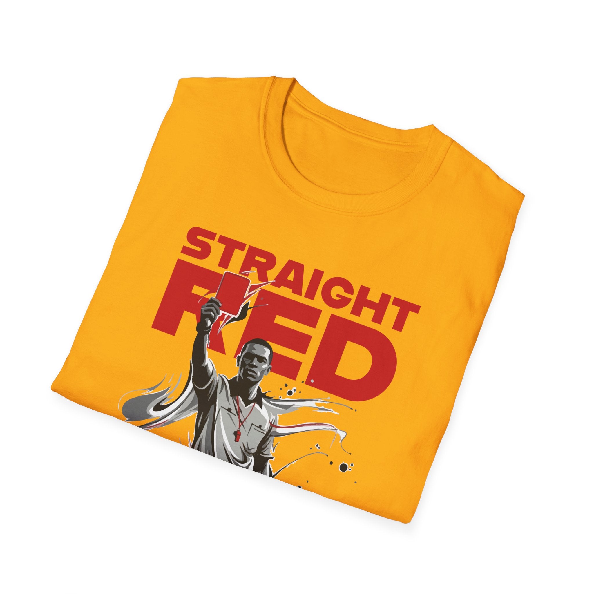 Straight Red | Premium Soccer T-Shirt