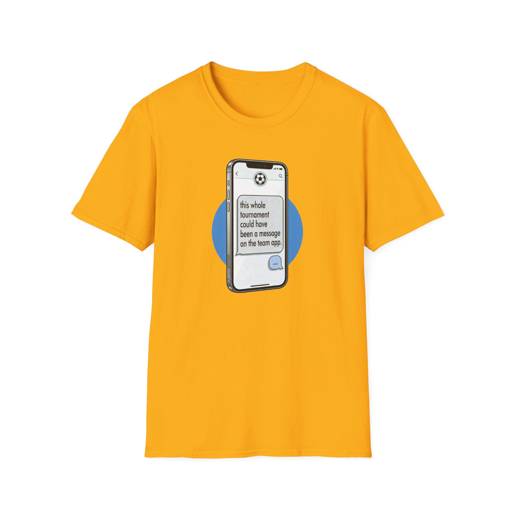 This Whole Tournament | Premium Soccer T-Shirt