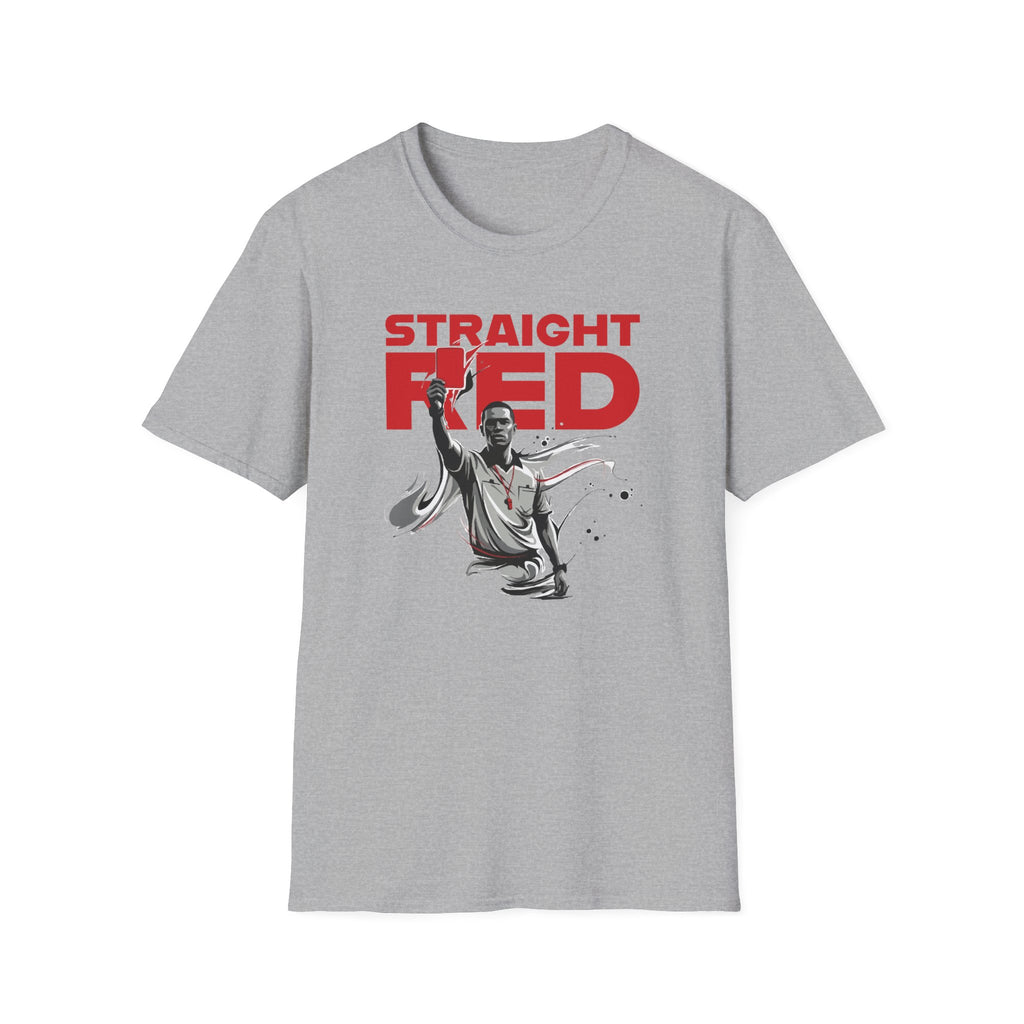 Straight Red | Premium Soccer T-Shirt