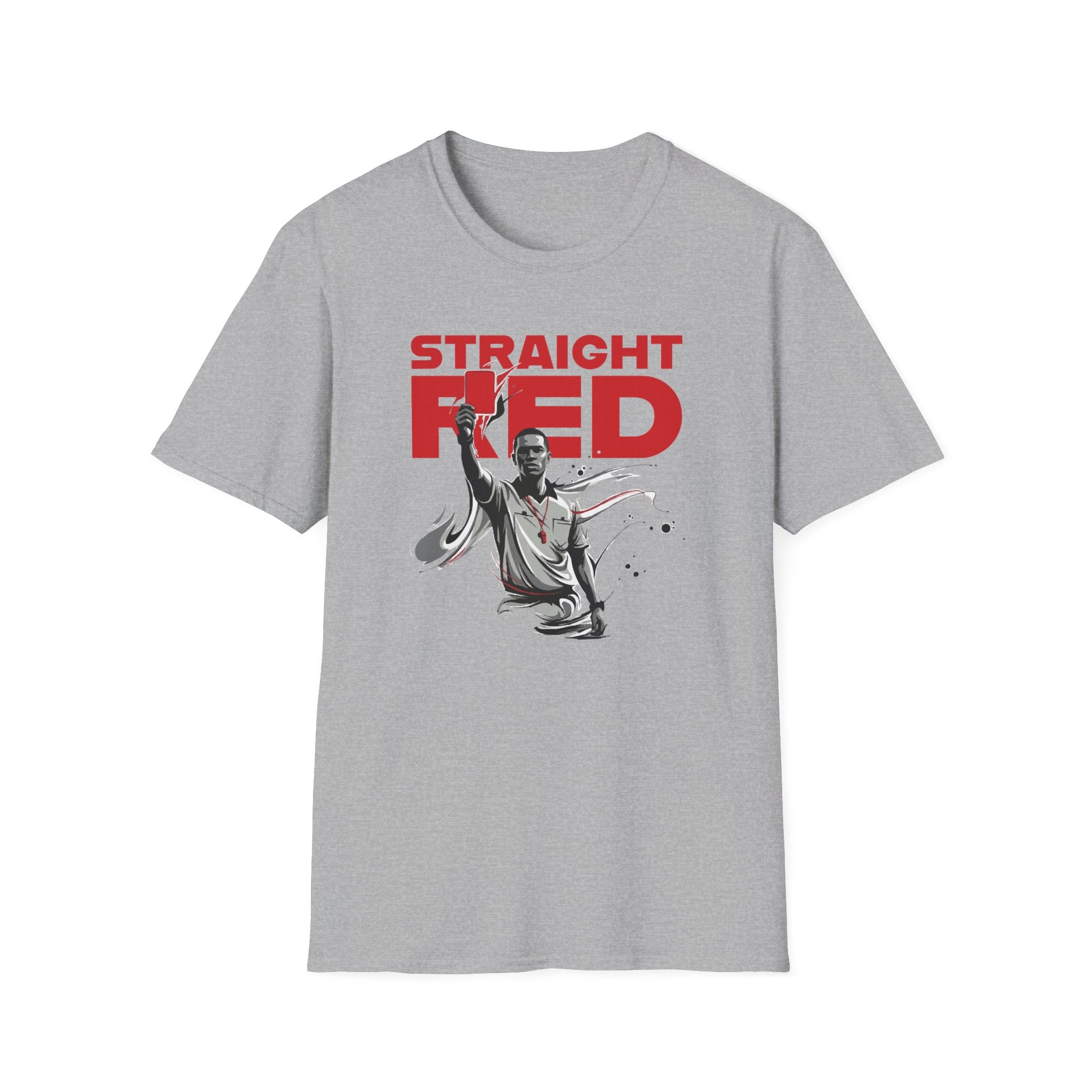 Straight Red | Premium Soccer T-Shirt