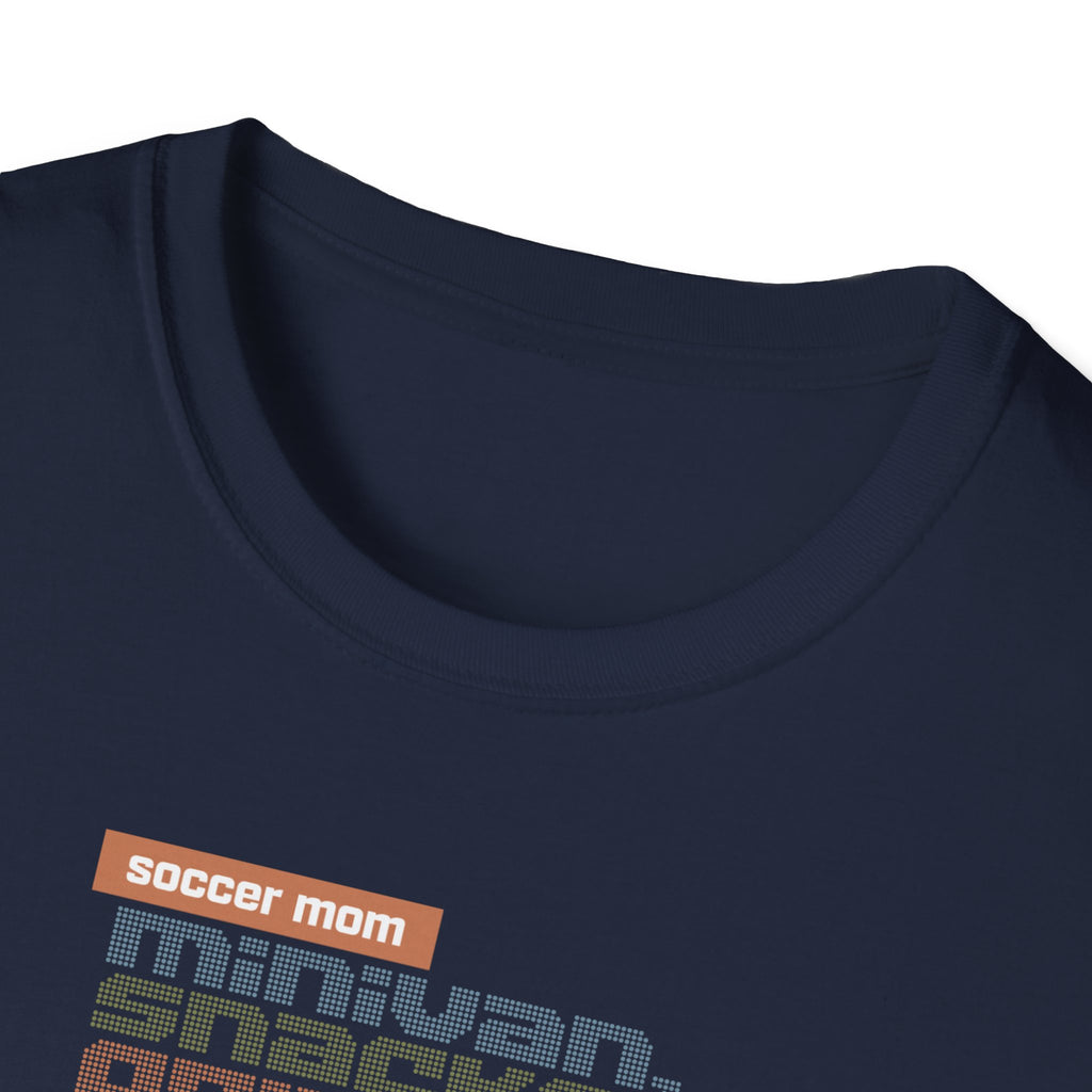 Soccer Mom | Minivan. Snacks. Opinions. | Premium Soccer T-Shirt