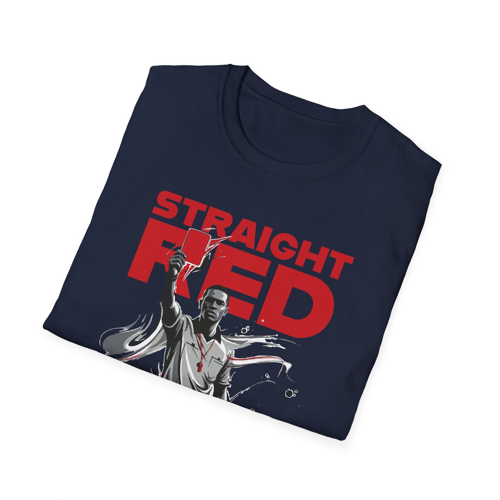 Straight Red | Premium Soccer T-Shirt