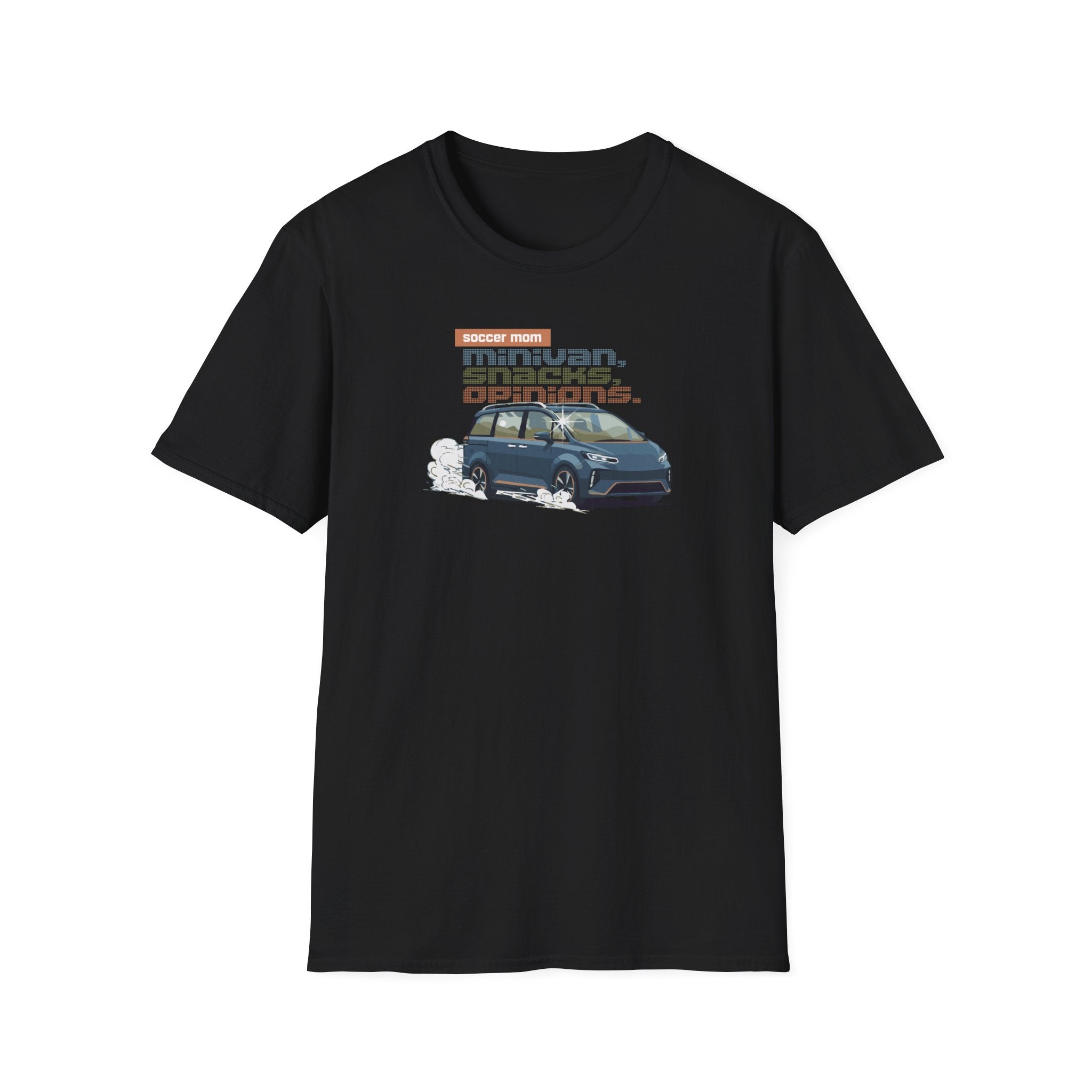 Soccer Mom | Minivan. Snacks. Opinions. | Premium Soccer T-Shirt
