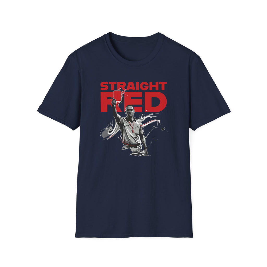 Straight Red | Premium Soccer T-Shirt