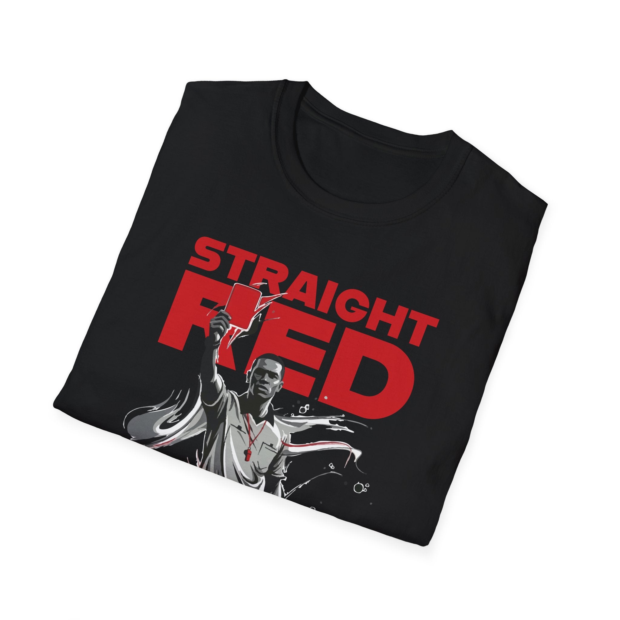 Straight Red | Premium Soccer T-Shirt