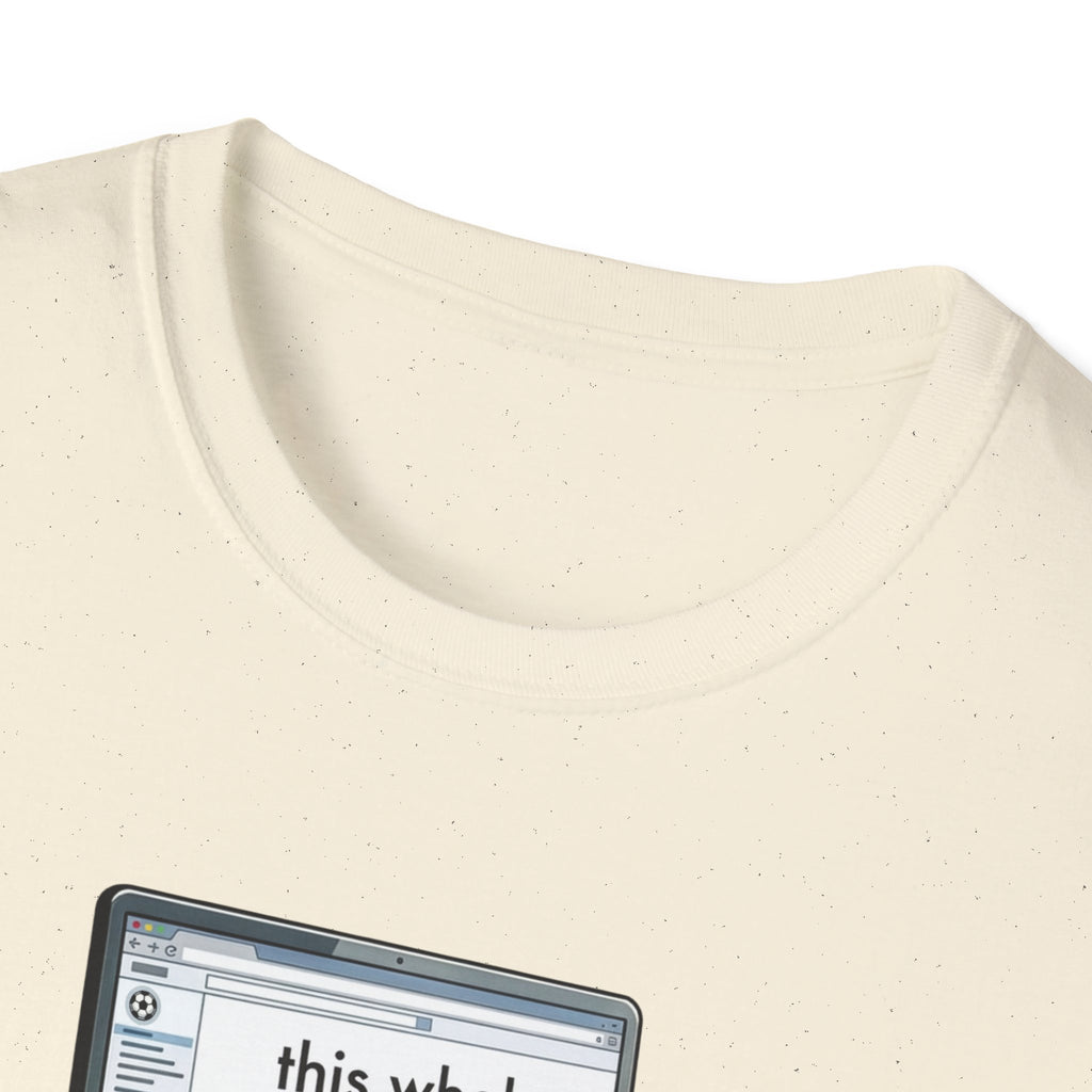 This Whole Tournament | Laptop Edition | Premium Soccer T-Shirt