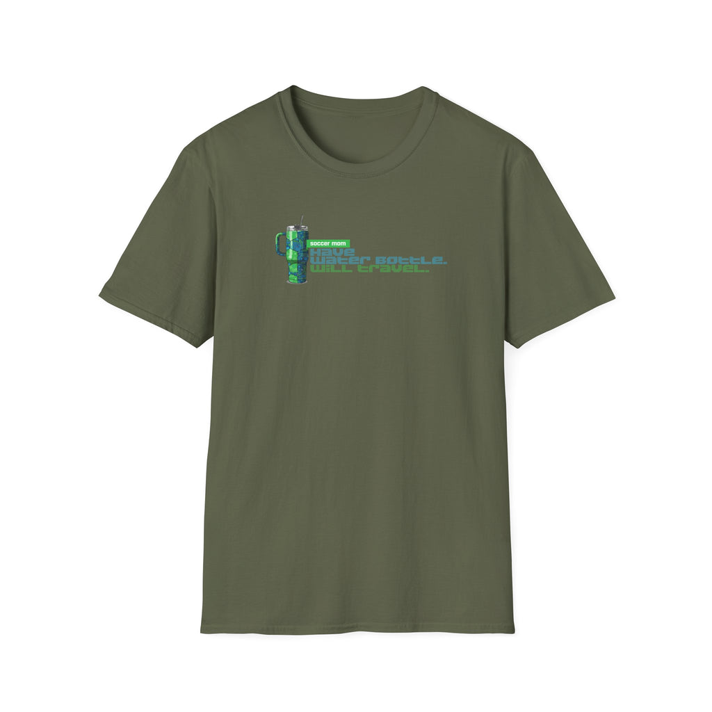 Soccer Mom | Have Water Bottle. Will Travel. | Premium Soccer T-Shirt