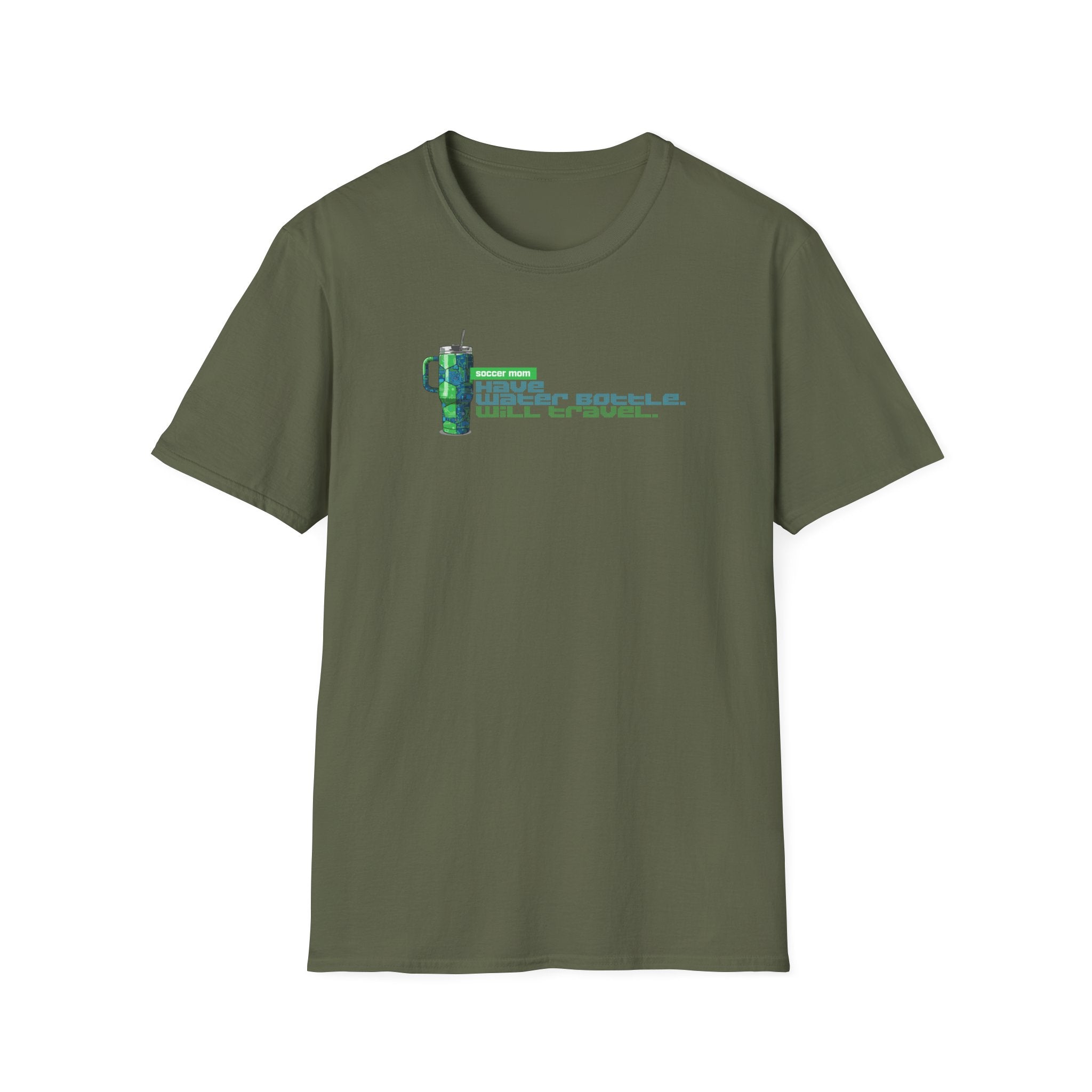 Soccer Mom | Have Water Bottle. Will Travel. | Premium Soccer T-Shirt