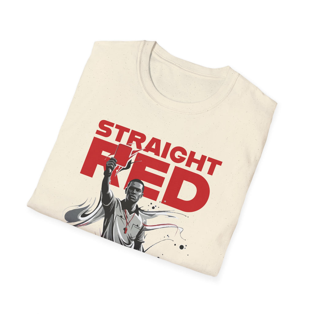 Straight Red | Premium Soccer T-Shirt