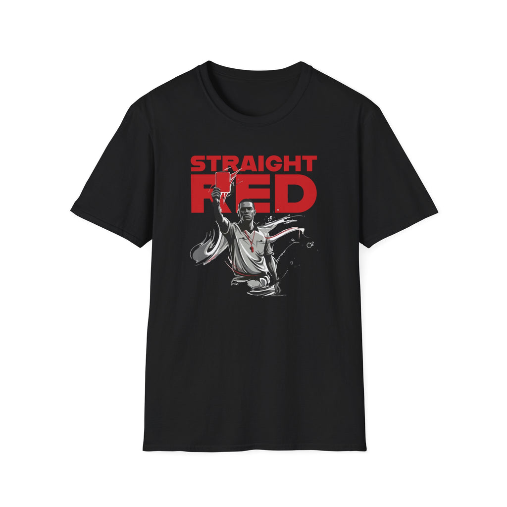 Straight Red | Premium Soccer T-Shirt