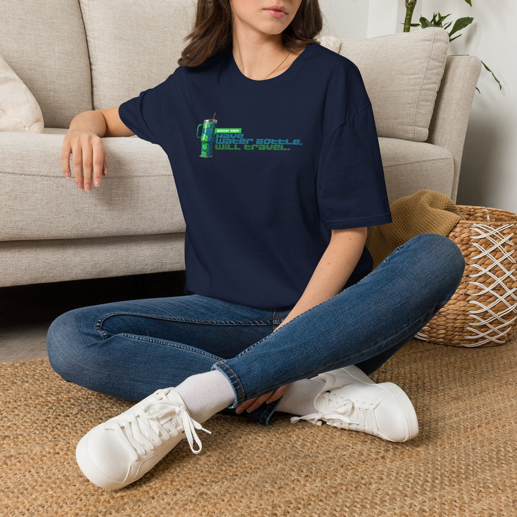 Soccer Mom | Have Water Bottle. Will Travel. | Premium Soccer T-Shirt
