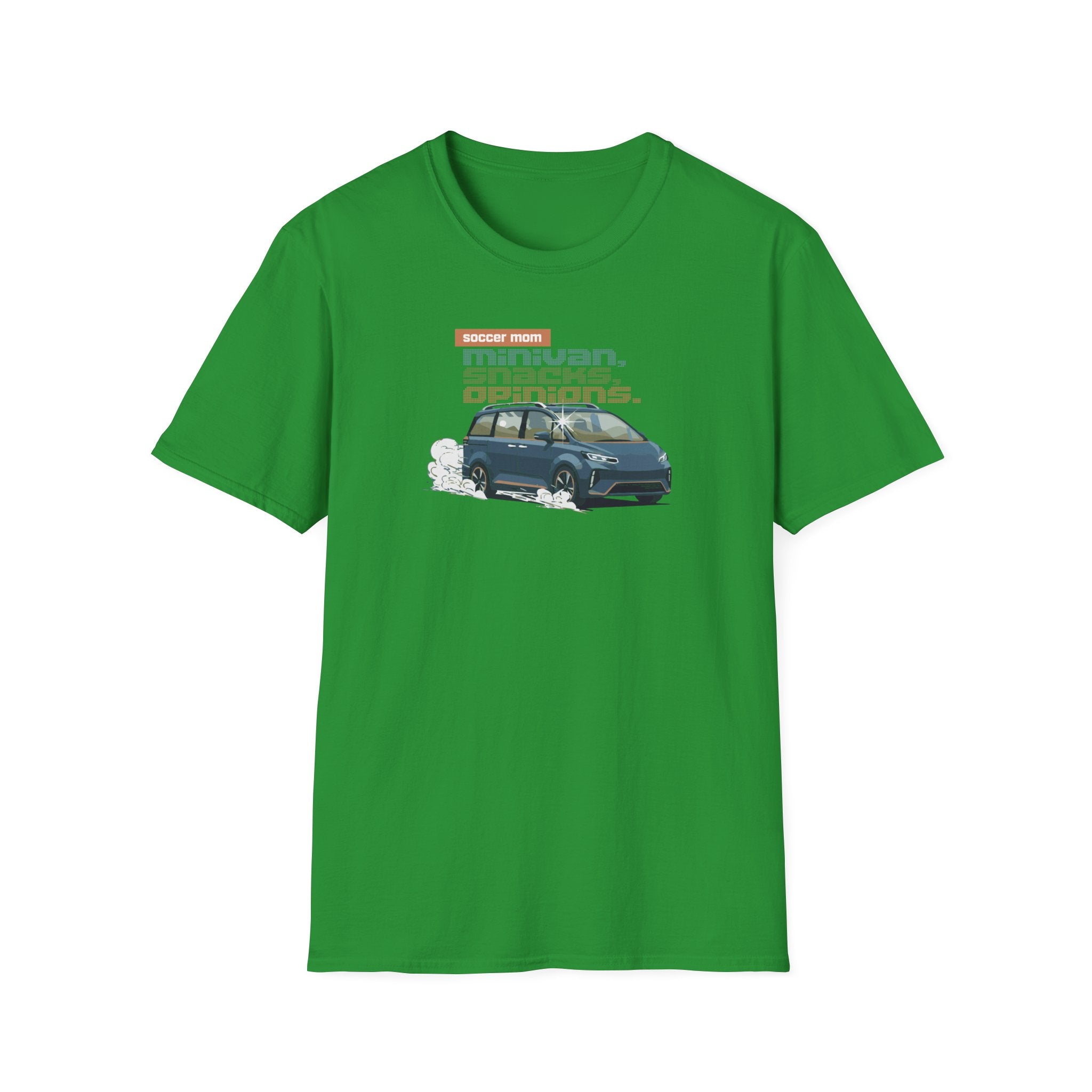 Soccer Mom | Minivan. Snacks. Opinions. | Premium Soccer T-Shirt