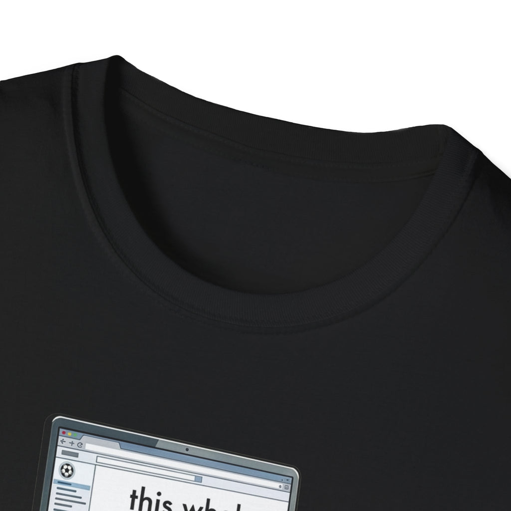 This Whole Tournament | Laptop Edition | Premium Soccer T-Shirt