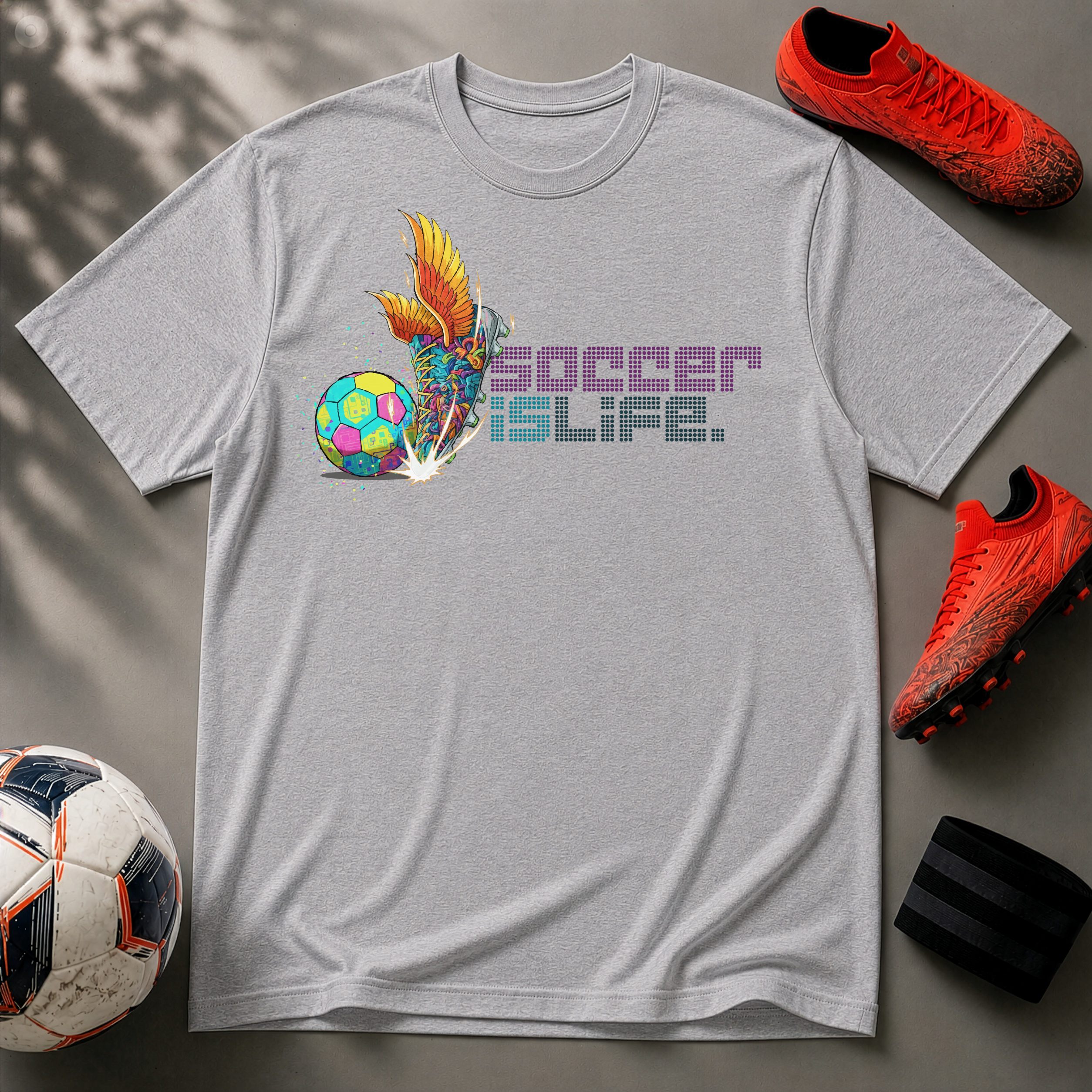 Soccer is Life | Premium Soccer T-Shirt