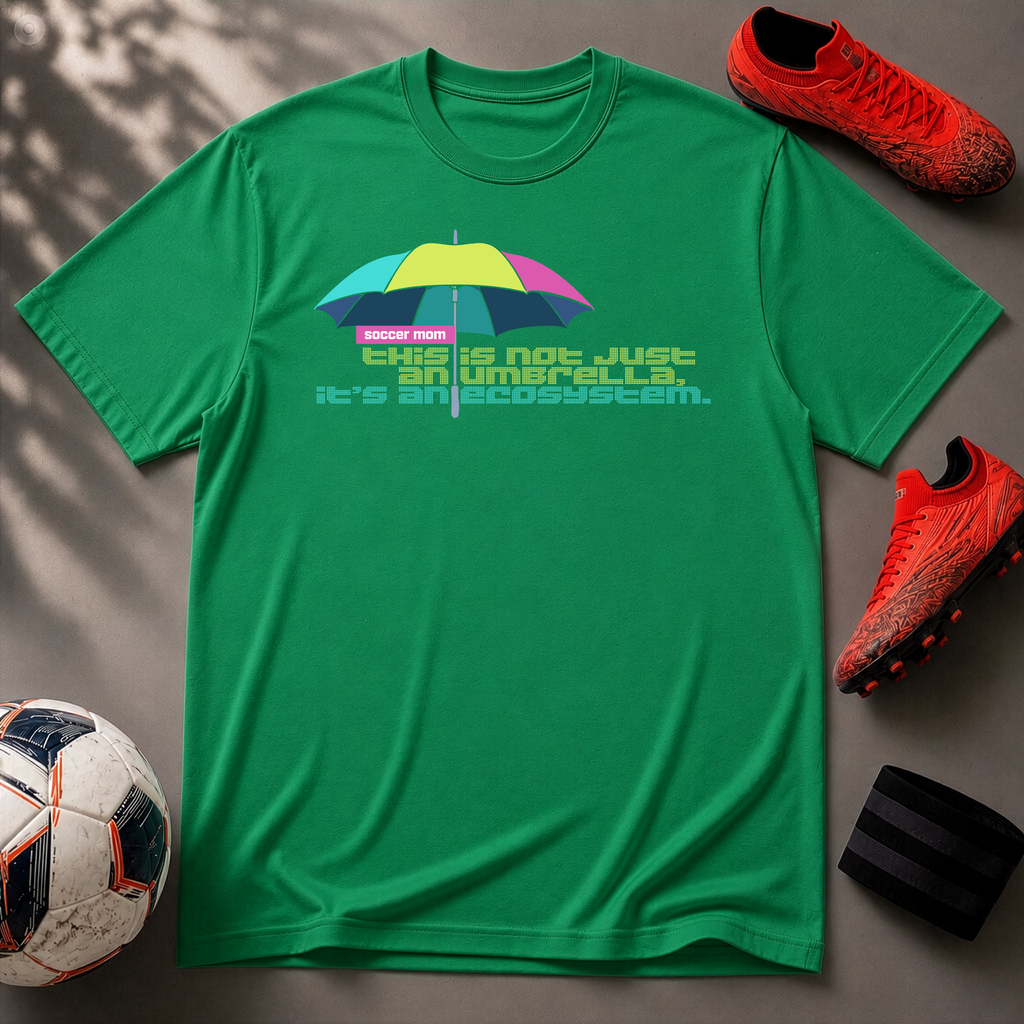 Soccer Mom | Umbrella Ecosystem | Premium Soccer T-Shirt