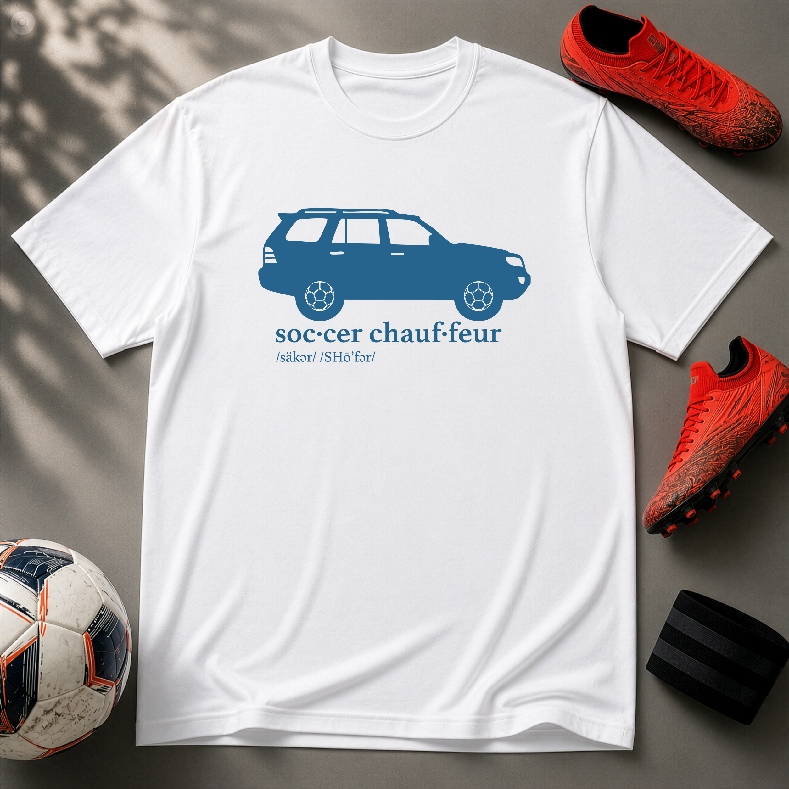 Soccer Chauffeur | Premium Soccer T-Shirt