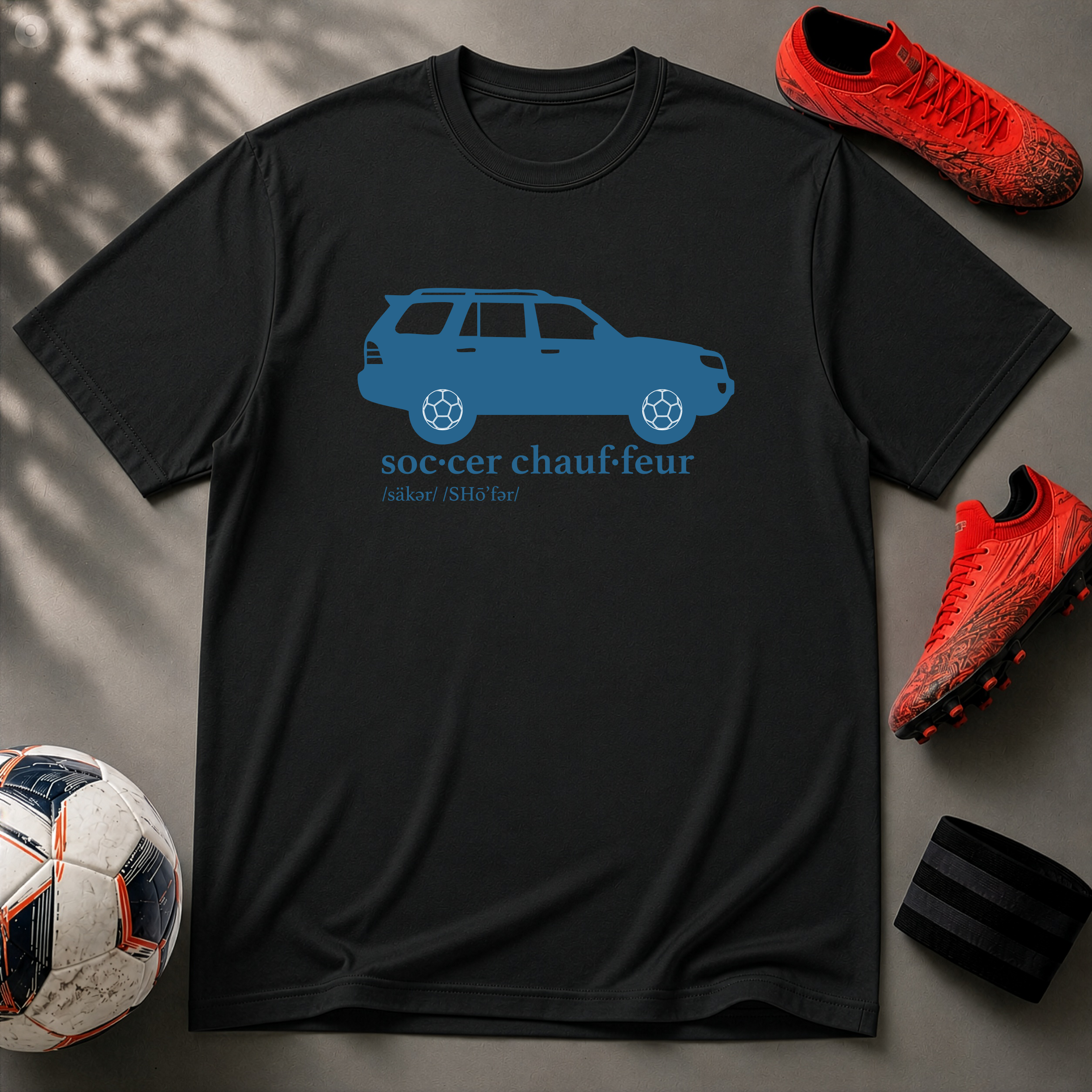 Soccer Chauffeur | Premium Soccer T-Shirt