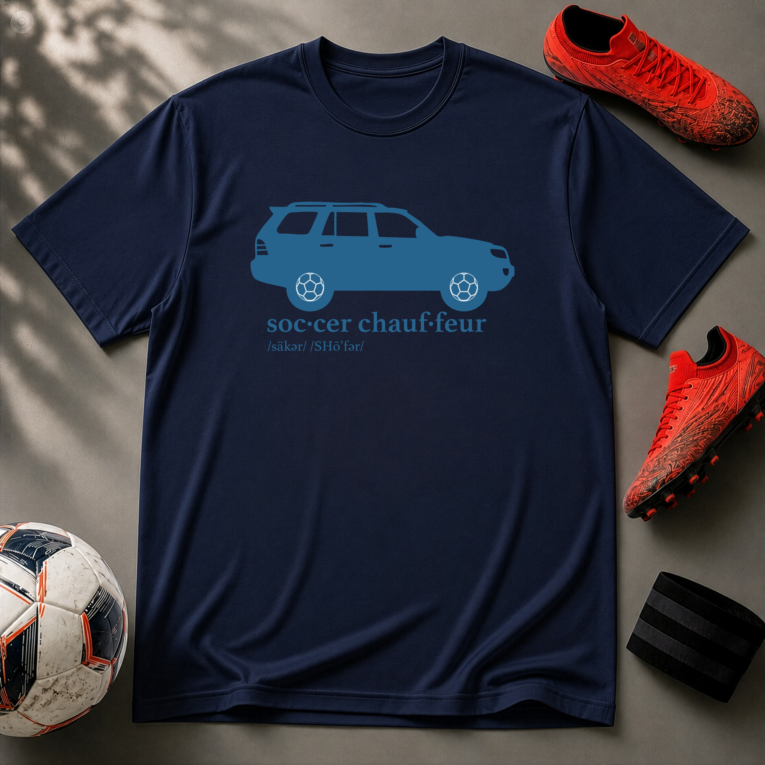 Soccer Chauffeur | Premium Soccer T-Shirt