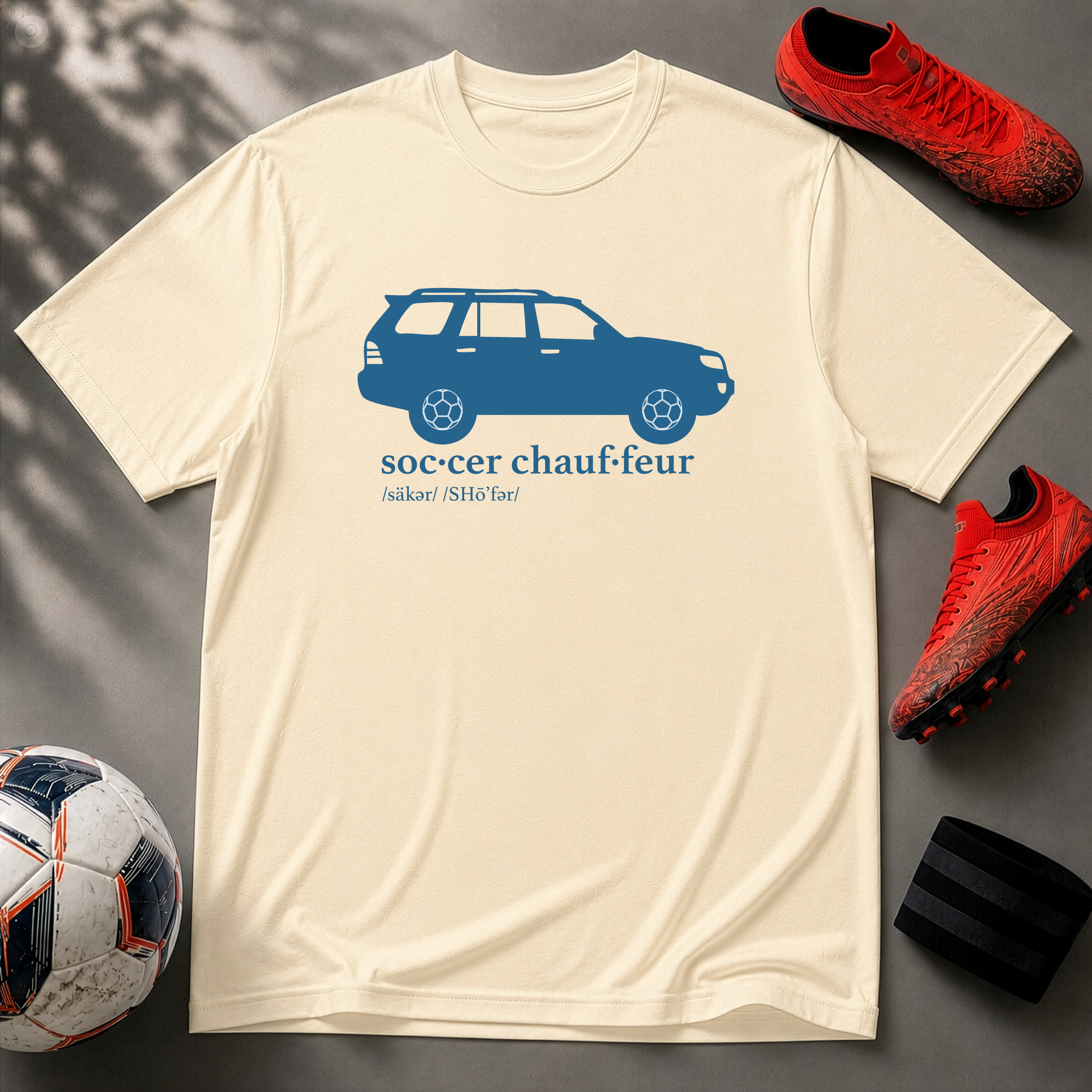Soccer Chauffeur | Premium Soccer T-Shirt