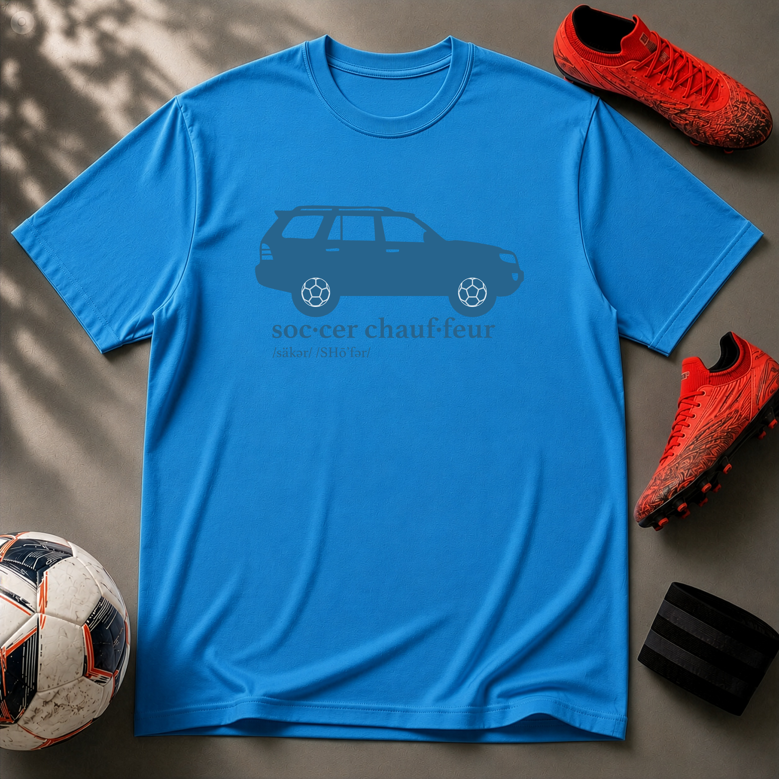 Soccer Chauffeur | Premium Soccer T-Shirt