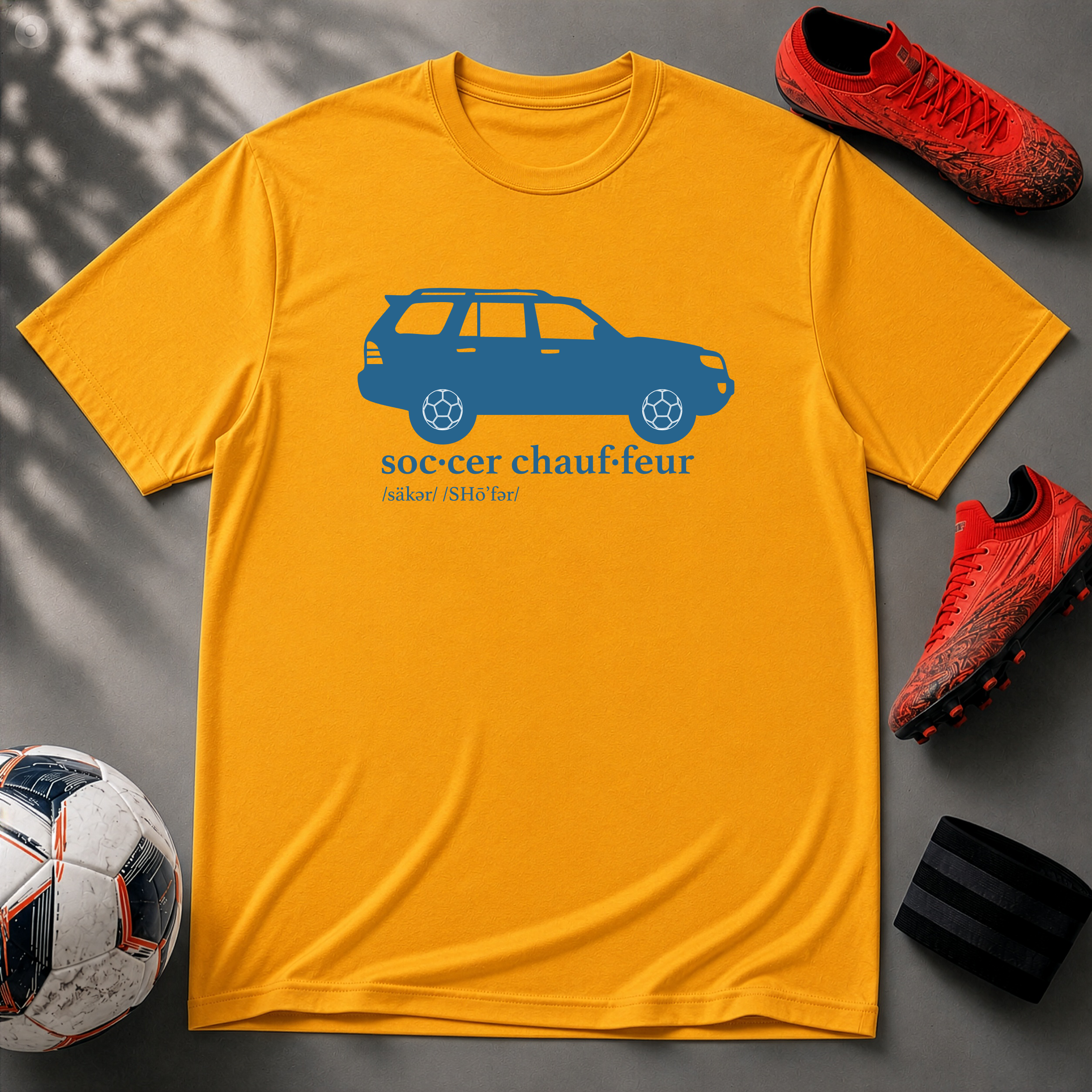 Soccer Chauffeur | Premium Soccer T-Shirt