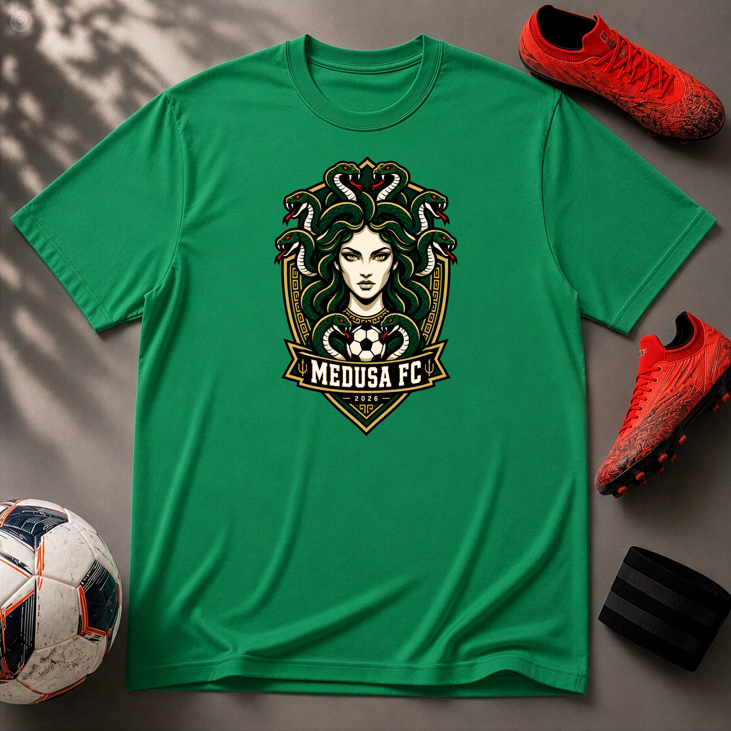 Medusa Moderna | Premium Soccer T-Shirt