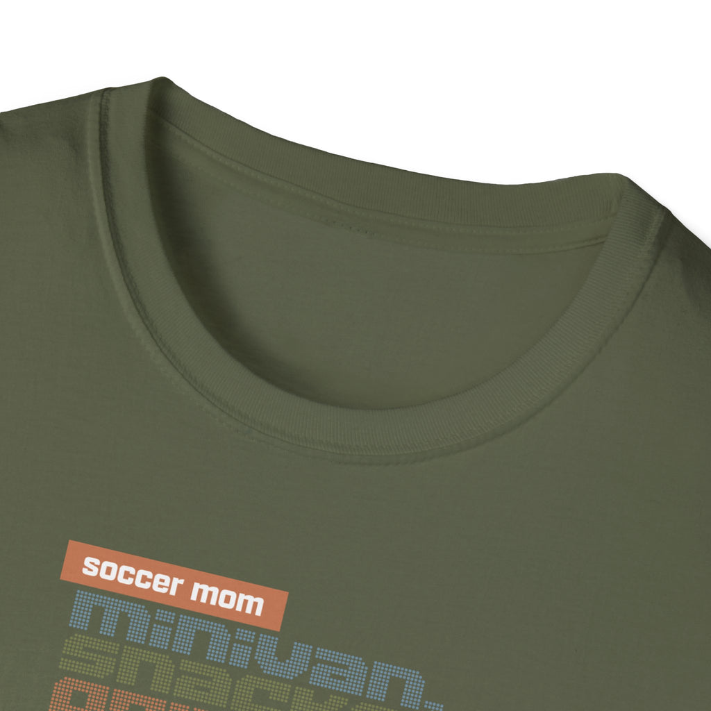 Soccer Mom | Minivan. Snacks. Opinions. | Premium Soccer T-Shirt