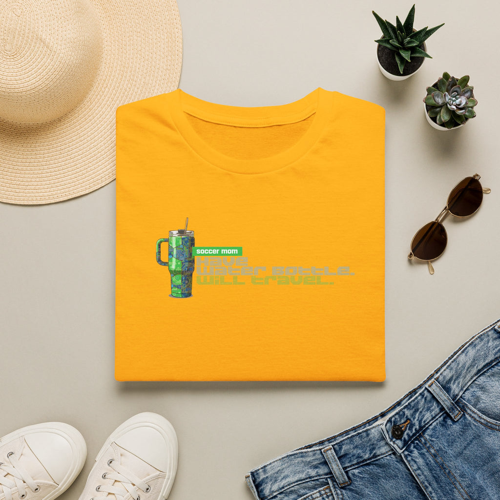 Soccer Mom | Have Water Bottle. Will Travel. | Premium Soccer T-Shirt