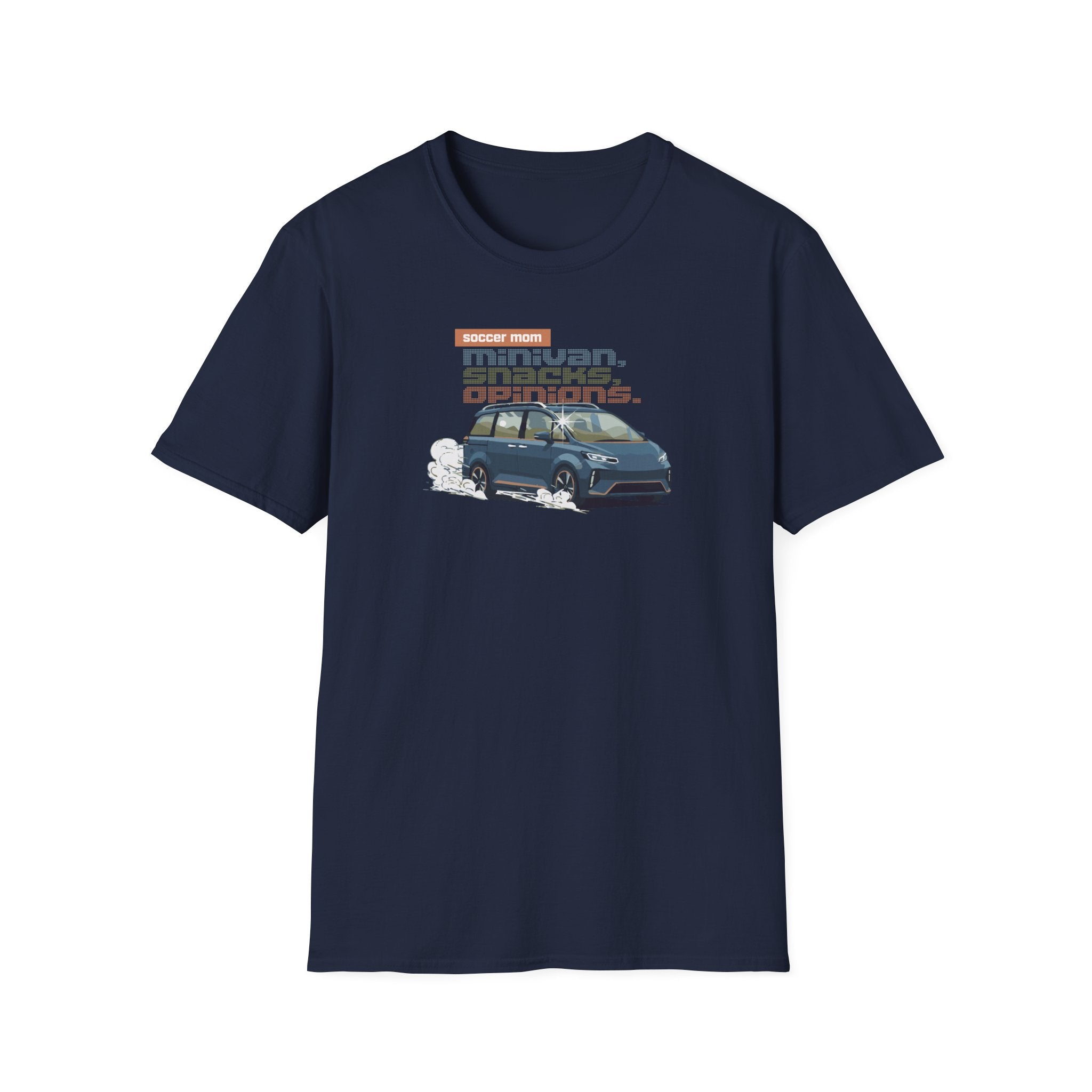 Soccer Mom | Minivan. Snacks. Opinions. | Premium Soccer T-Shirt