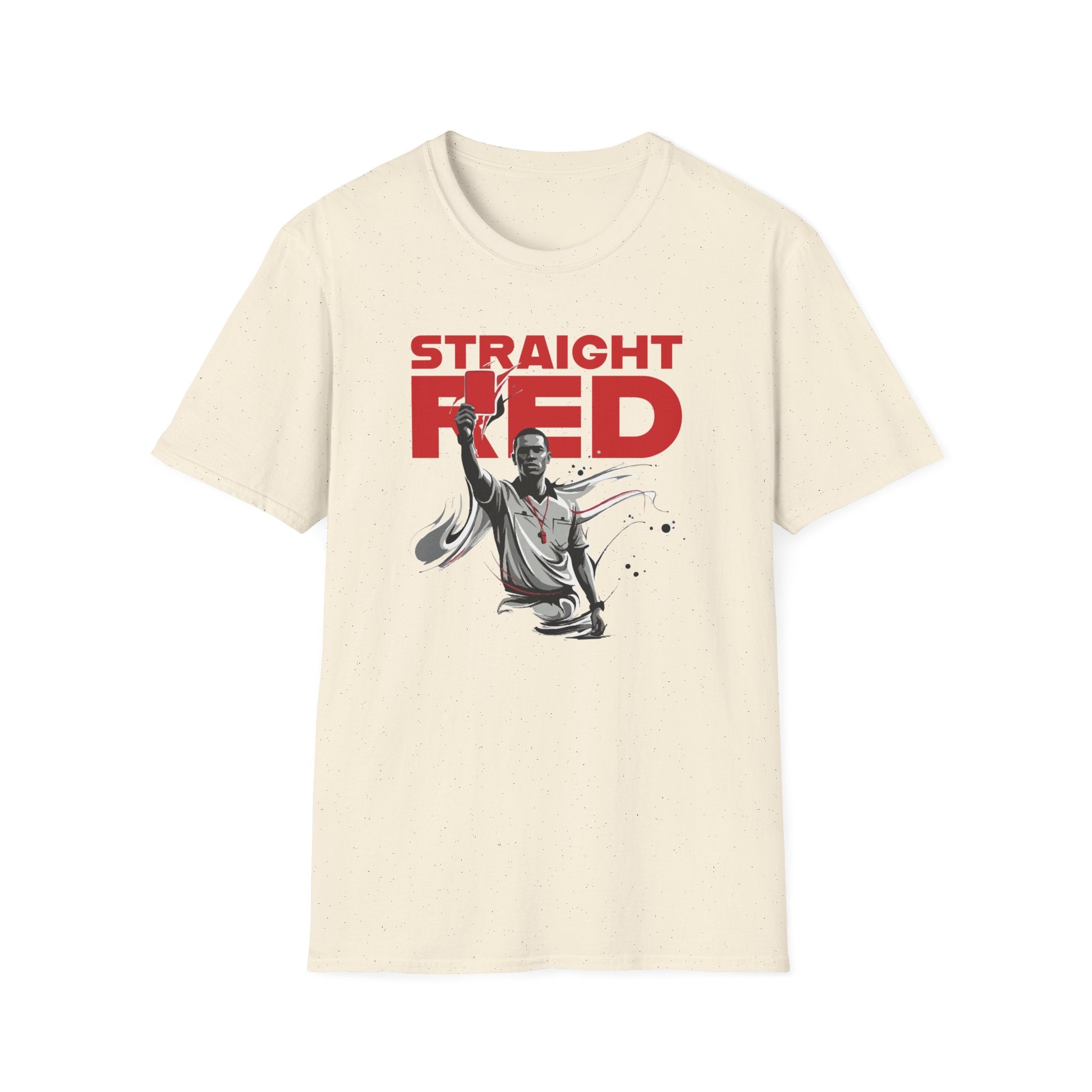 Straight Red | Premium Soccer T-Shirt