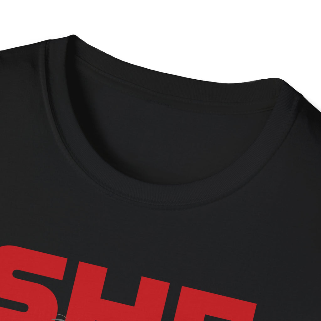 She Shoots, She Scores | Premium Soccer T-Shirt