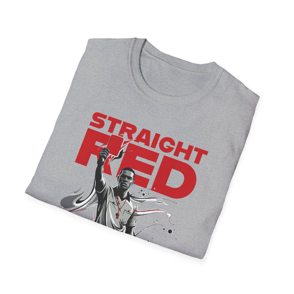 Straight Red | Premium Soccer T-Shirt