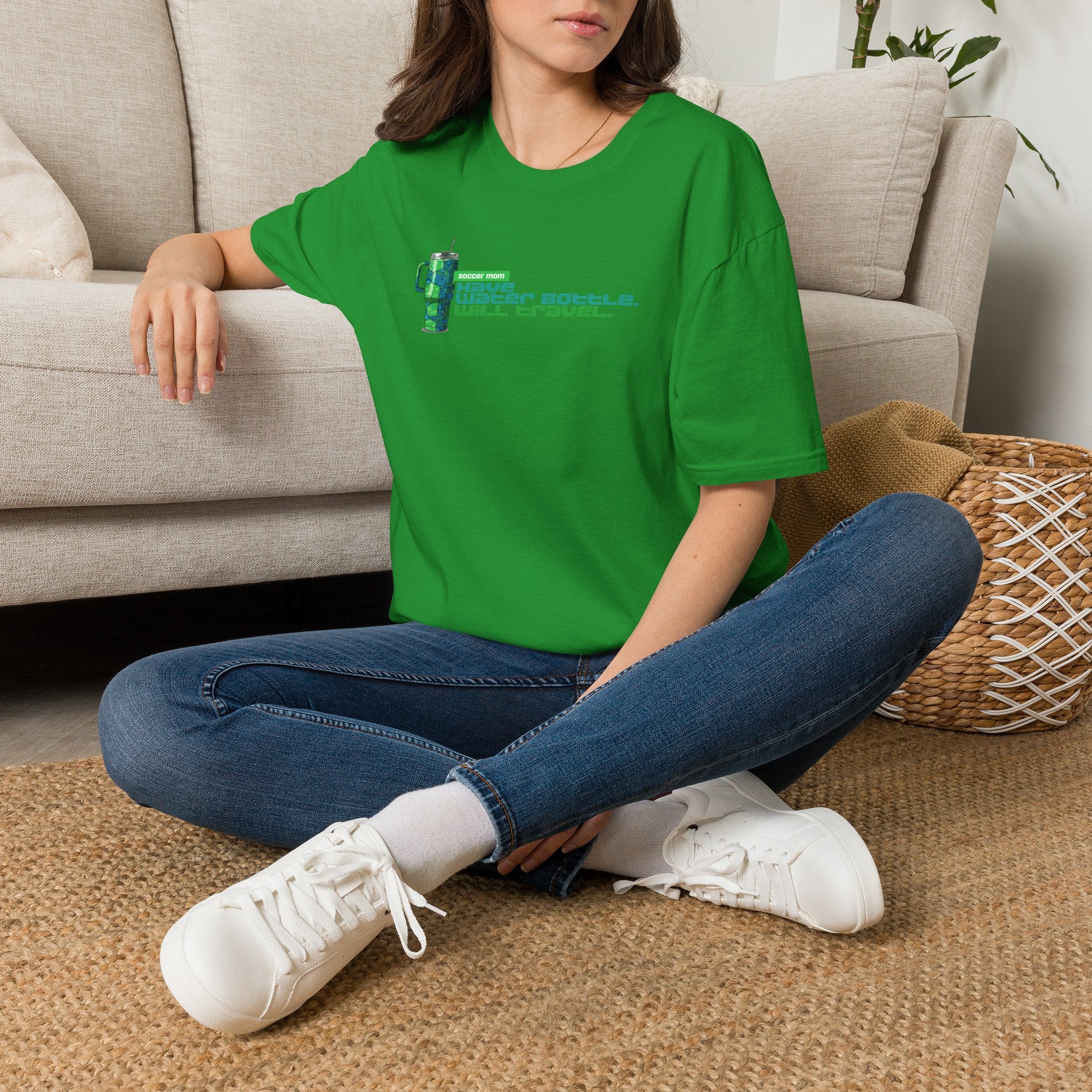 Soccer Mom | Have Water Bottle. Will Travel. | Premium Soccer T-Shirt