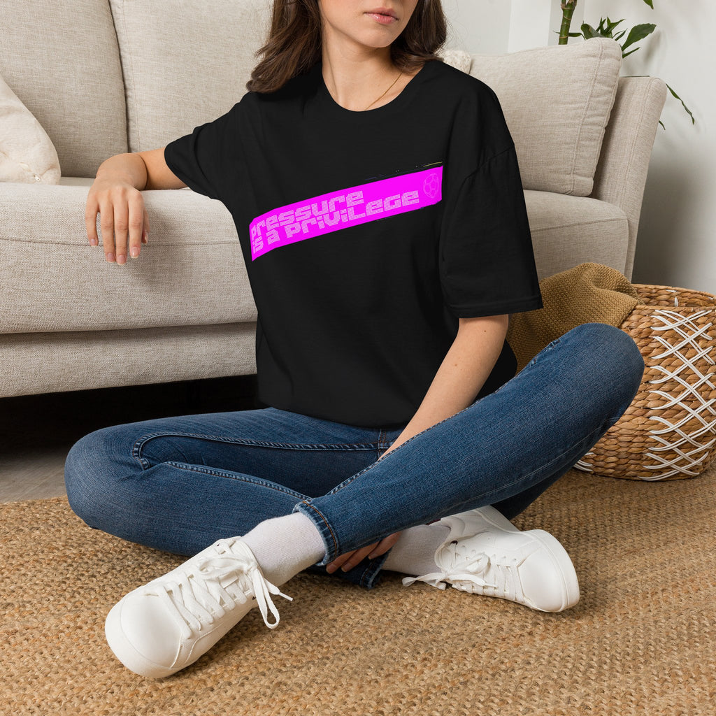 Pressure Is a Privilege | Pink Edition | Premium Soccer T-Shirt