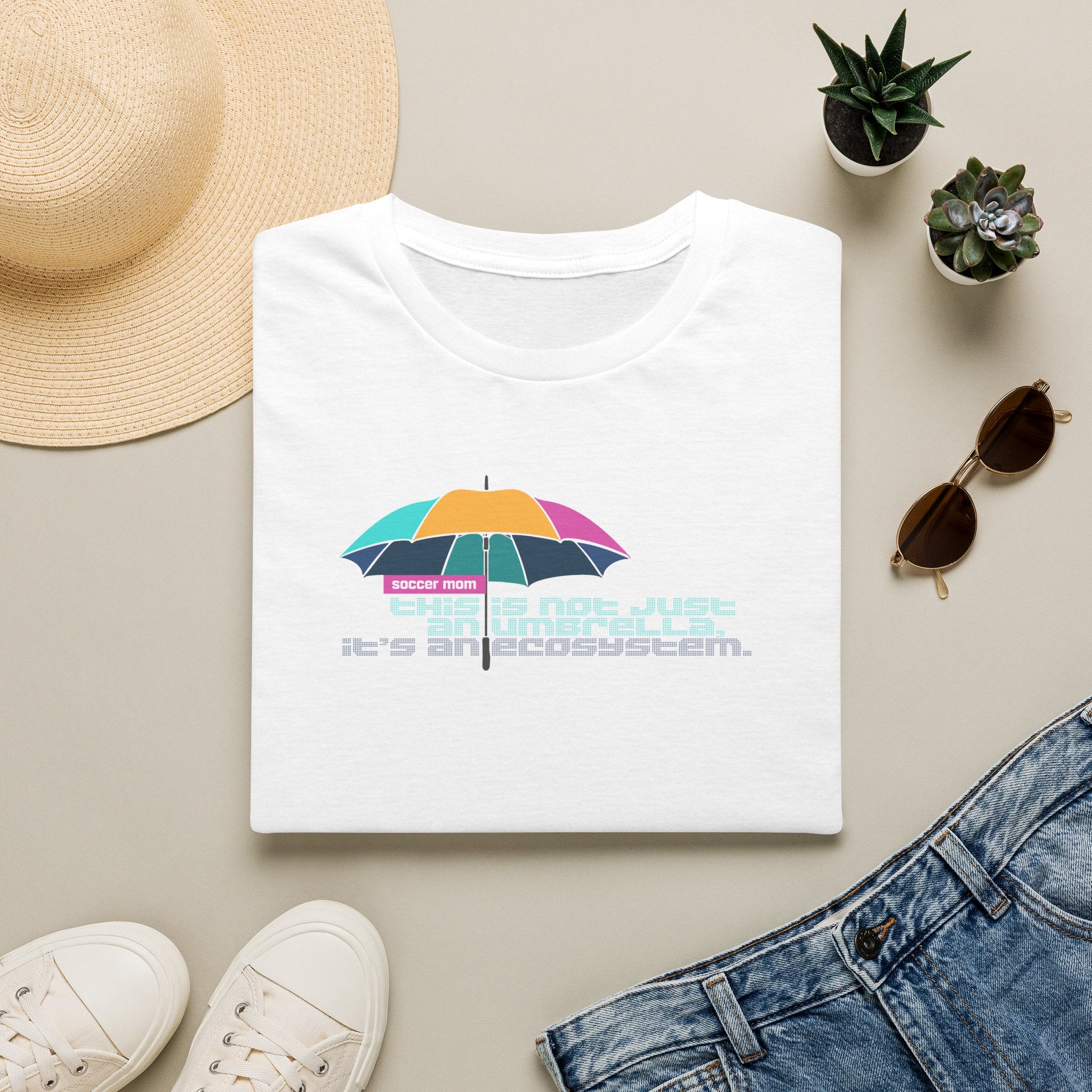 Soccer Mom | Umbrella Ecosystem | Premium Soccer T-Shirt