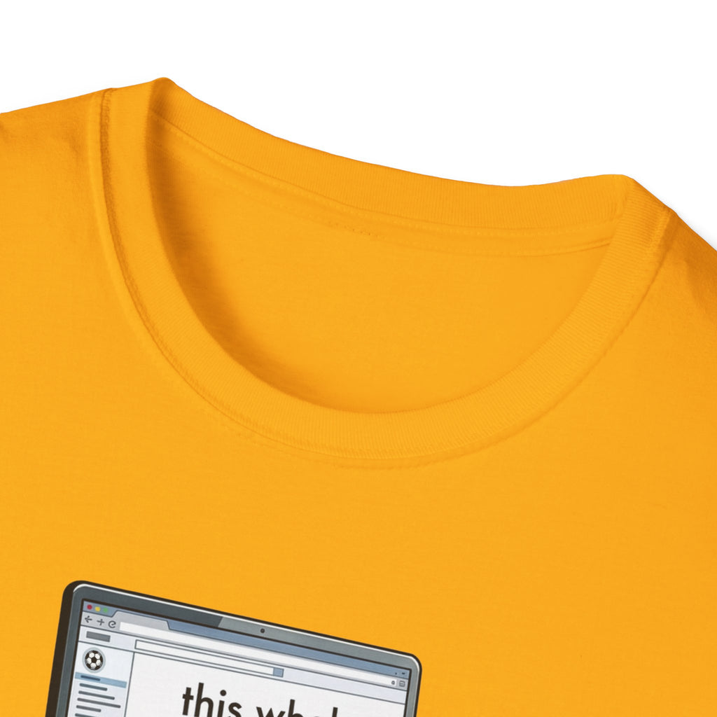 This Whole Tournament | Laptop Edition | Premium Soccer T-Shirt