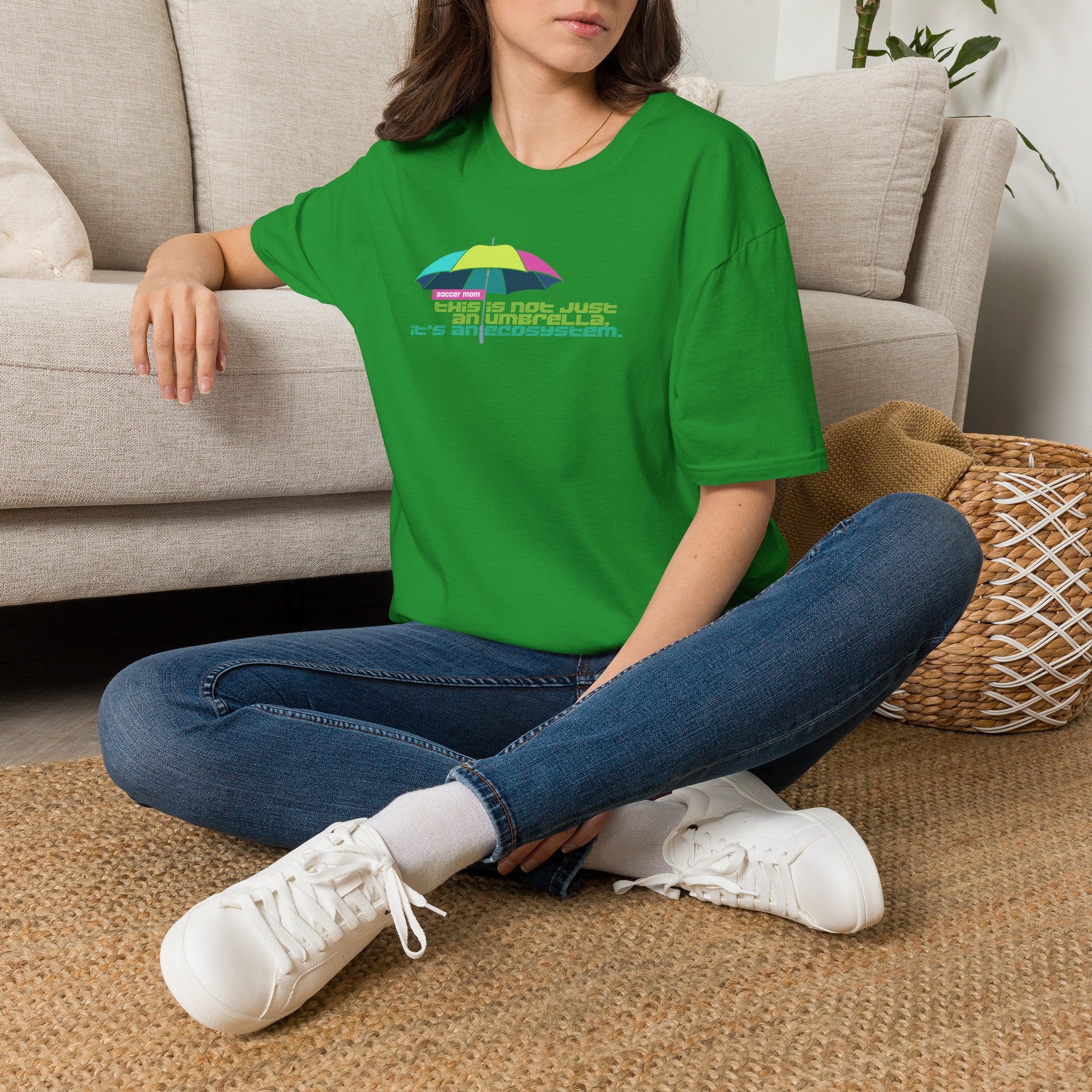 Soccer Mom | Umbrella Ecosystem | Premium Soccer T-Shirt
