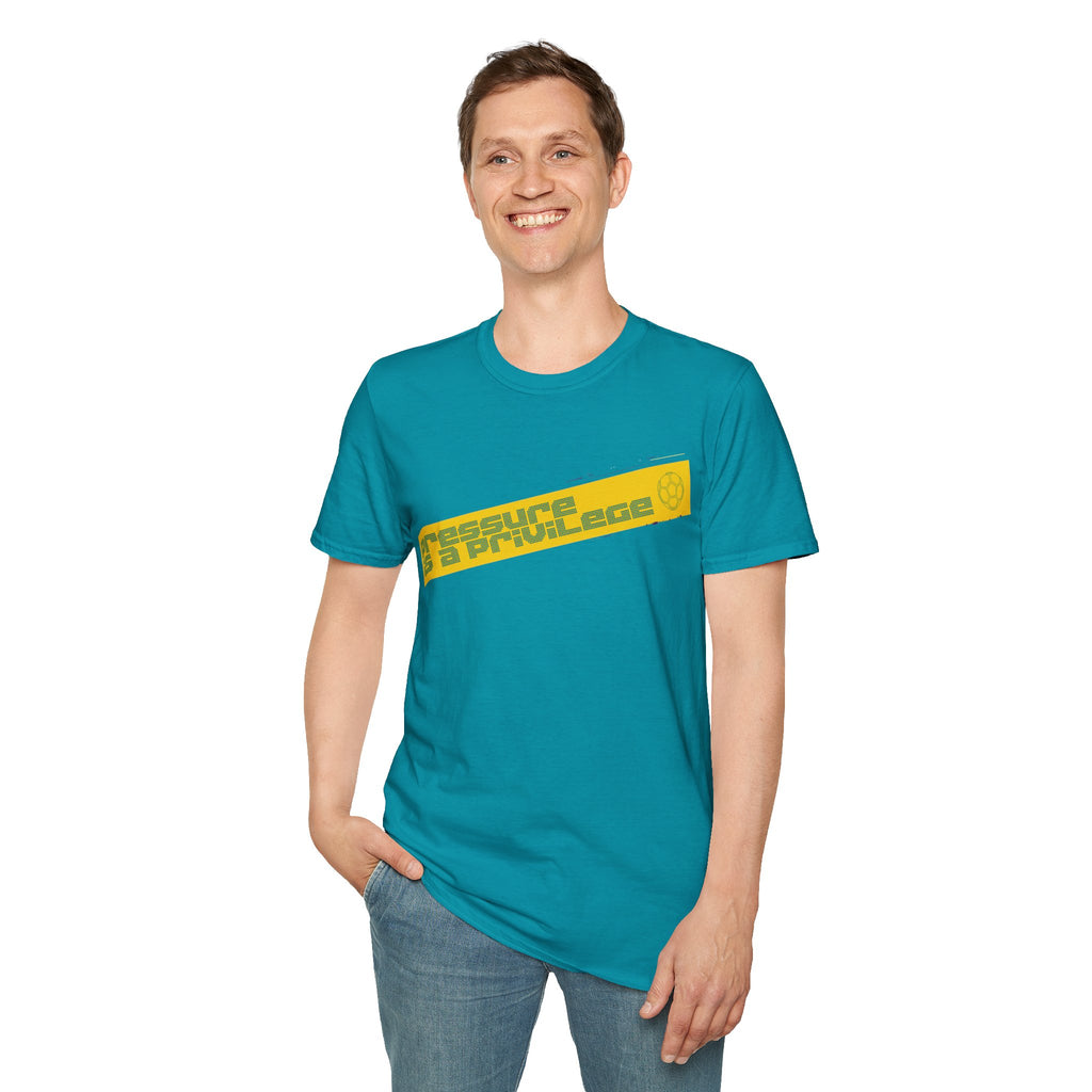 Pressure Is a Privilege | Yellow Edition | Premium Soccer T-Shirt