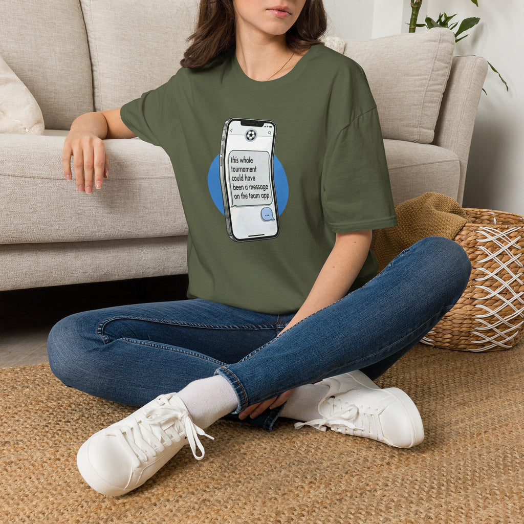 This Whole Tournament | Premium Soccer T-Shirt