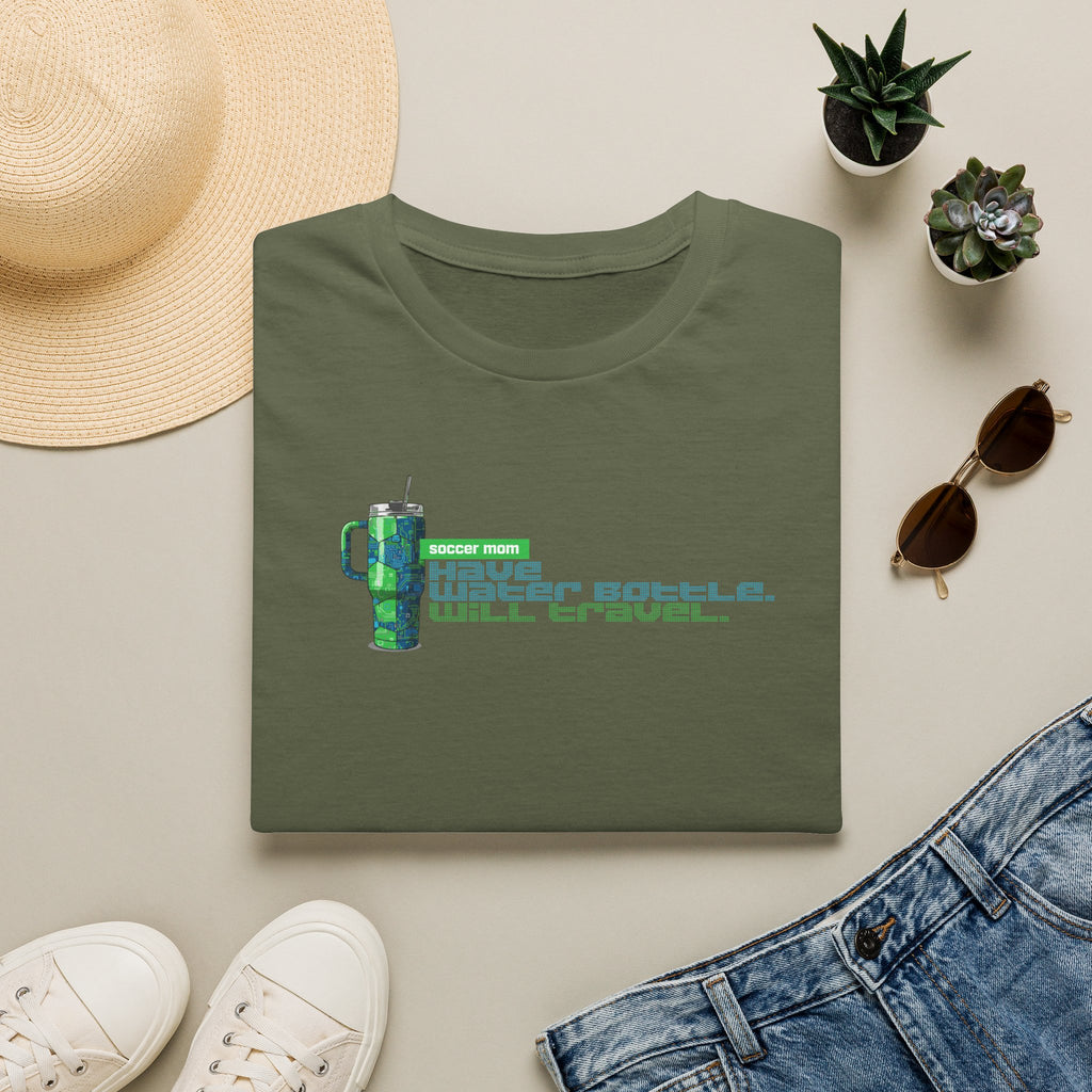 Soccer Mom | Have Water Bottle. Will Travel. | Premium Soccer T-Shirt