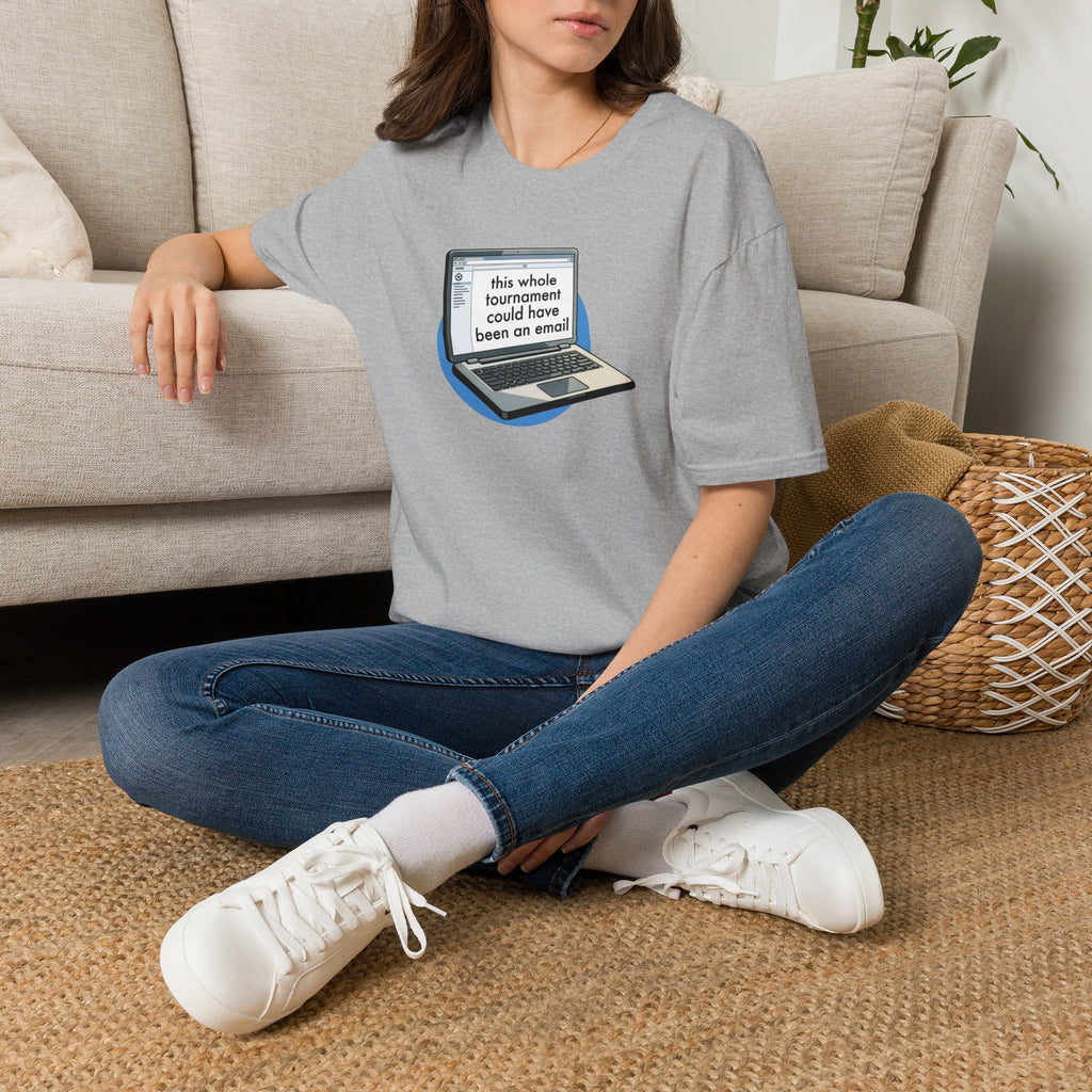 This Whole Tournament | Laptop Edition | Premium Soccer T-Shirt