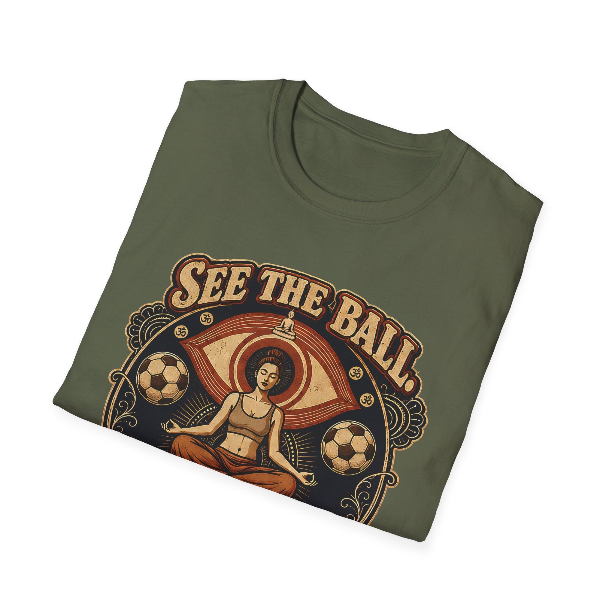 See the Ball. Be the Ball. | Premium Soccer T-Shirt