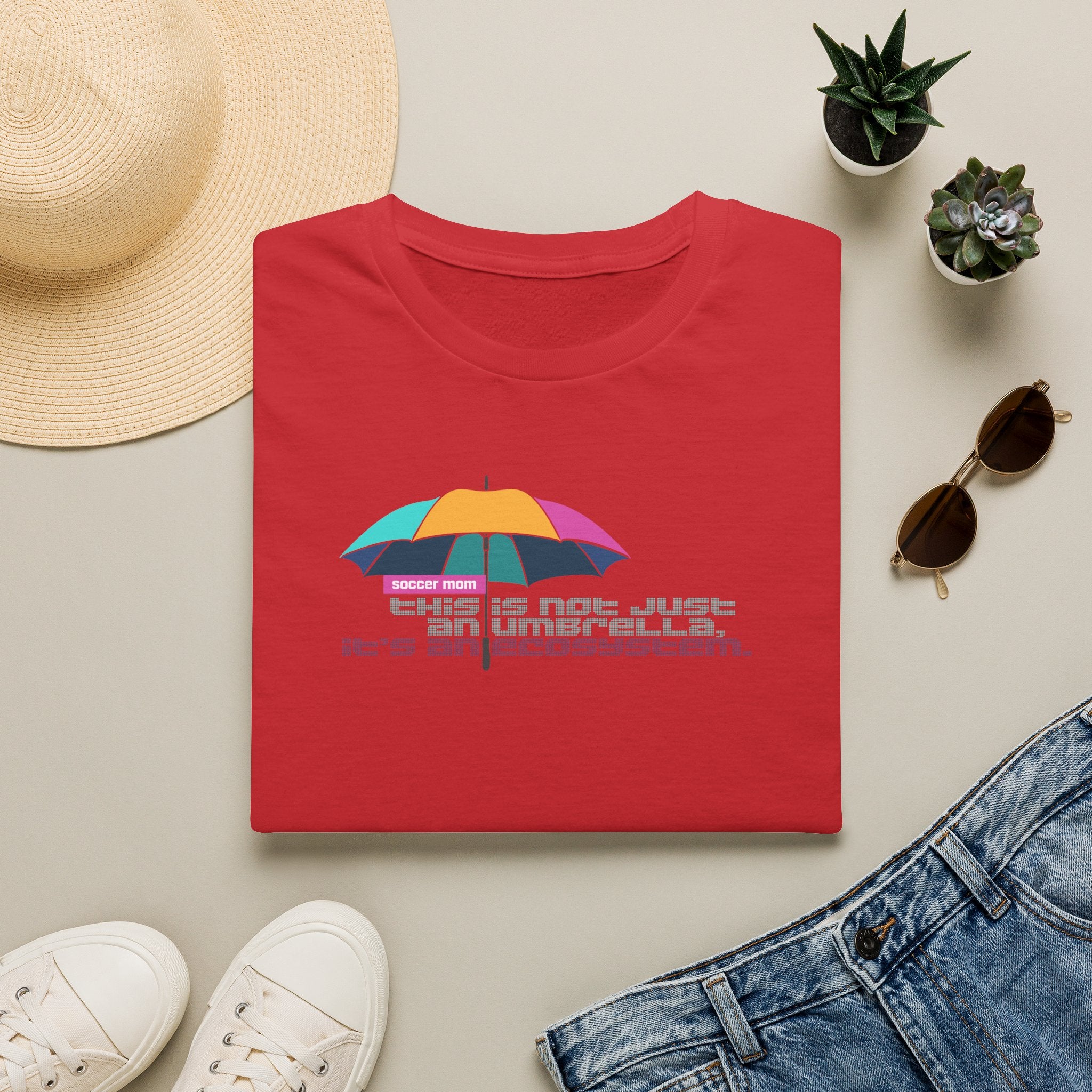Soccer Mom | Umbrella Ecosystem | Premium Soccer T-Shirt