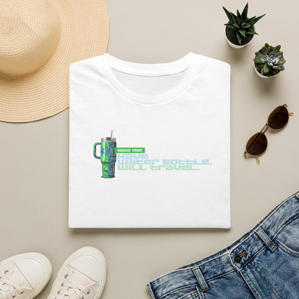 Soccer Mom | Have Water Bottle. Will Travel. | Premium Soccer T-Shirt