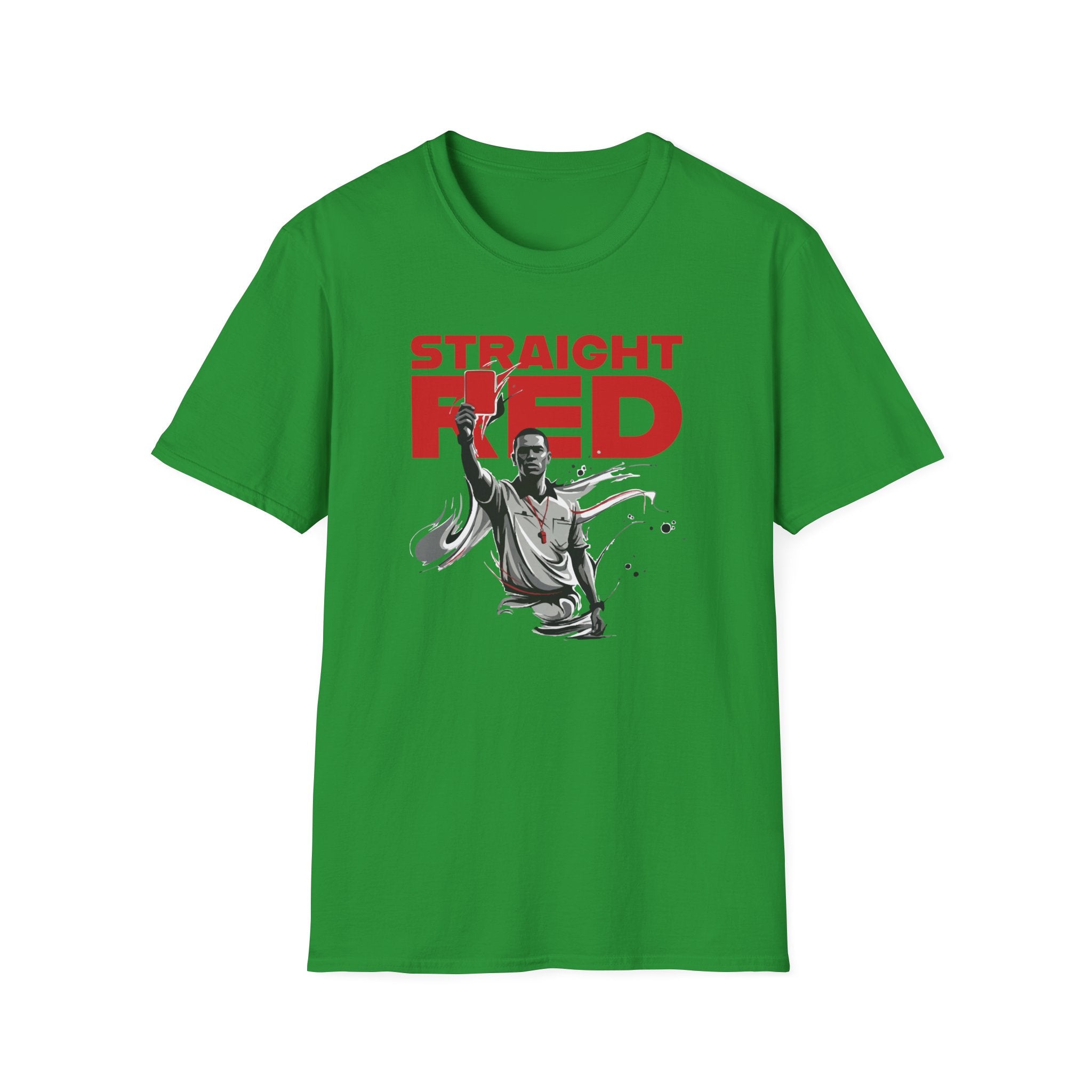 Straight Red | Premium Soccer T-Shirt